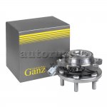 Ступица передняя в сборе L=R (c датчиком ABS) для NISSAN Pathfinder(R51) 2.5D-4.0 (05-)/Navara(D40) GANZ GIK05074