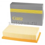Фильтр воздушный BMW 3-E30/E36/5-E28/E34 81-95 256x149.5x57.7 GANZ GIR04486