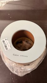 Фильтр воздушный, Уценка для TOYOTA LAND CRUISER (-97) GANZ GIR04459-N0