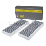 Фильтр салонный (угольный, компл.2шт.) для PEUGEOT 308 (13-) GANZ GIR03372