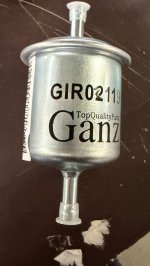 Фильтр топливный, Уценка для NISSAN Patrol/Terrano/Sunny TB42E/SR20DET GANZ GIR02119-N0