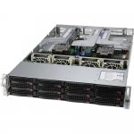 Supermicro SYS-620U-TNR (X12DPU-6,829U3TS-R1K22P-T, 2U, Dual Socket P+ (LGA-4189), Intel® C621A, 32xDIMM Slots 3200/2933/2666 ECC DDR4,12x 3.5″ hot-swap hybrid NVMe/SATA/SAS, 2xP