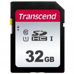 SecureDigital 32Gb Transcend TS32GSDC300S {SDHC Class 10, UHS-I}