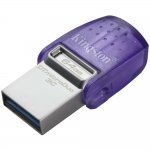 Kingston USB Drive 64GB DataTraveler microDuo 3C , USB3.0 фиолетовый DTDUO3CG3/64GB