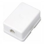 Rexant (03-0001) Розетка телефонная внешняя, 1 порт UTP RJ-14 (6P4C), CAT 3