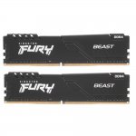 Kingston DDR4 DIMM 32GB Kit 2x16Gb KF432C16BBK2/32 PC4-25600, 3200MHz, CL16