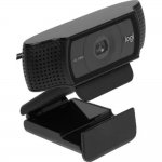 960-000998 Logitech HD Pro Webcam C920 { USB 2.0, 1920*1080, 2Mpix foto, Mic, Black}