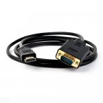 KS-is KS-441 Кабель HDMI M VGA M full (с чипом) черно-черный 1.8м