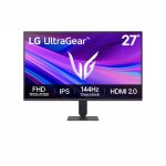 LCD LG 27″ 27G411A-B {IPS 1920x1080 144Hz 5ms 250cd 1500:1 HDMI DisplayPort1.4 NVIDIA G-Sync FreeSync HDR10 VESA}