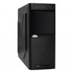 Exegate EX272730RUS Корпус MiditowerXP-330U Black, ATX, , 2*USB+2*USB3.0, Audio