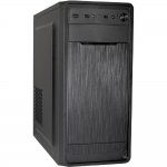 Exegate EX283070RUS Корпус Miditower ExeGate XP-332 Black, ATX, <без БП>, 2*USB, Audio