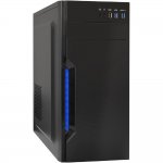 Exegate EX283079RUS Корпус Miditower ExeGate XP-333U Black, ATX, , 1*USB+2*USB3.0, Audio