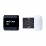 Smartbuy USB Drive 4GB LARA Black (SB4GBLara-K)