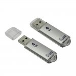 Smartbuy USB Drive 4Gb V-Cut series Silver SB4GBVC-S