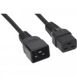 CABEUS PC-IEC19-IEC20-3M КАБЕЛЬ ПИТАНИЯ IEC 320 C19 - IEC 320 C20 (3X1.5), 16A, ПРЯМАЯ ВИЛКА, 3М