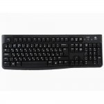 920-002522 Logitech Клавиатура K120 Black USB оригинальная заводская гравировка RU/LAT
