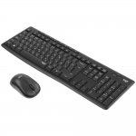 920-009807 Logitech Клавиатура + мышь MK295 с поддержкой SilentTouch заводская гравировка RU/LAT