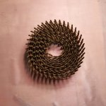 Барабанные гвозди по дереву тип CNW 25/50 BKRi (кольц. накат., 9000шт/уп)