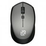 Мышь Oklick 488MW серый/черный оптическая (1600dpi) беспроводная USB (3but) {1196571}