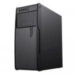 PowerCool Компьютерный корпус без ТМ, S1008BK-2U3C-NP NP (MidiTower, БЕЗ БП, Black, 2*USB3.0+2*USB Type-C +HD Audio)