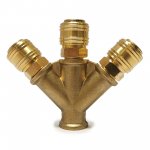 Тройник муфта евро 3/8" внутр. резьба