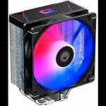 Cooler ID-Cooling BLITZ X4 LGA1700/1200/115X/AM5/AM4 (16шт/кор, TDP 180W, PWM, 4 тепл.трубки прямого контакта, FAN 120mm, Dynamic Multi-Color LED) RET