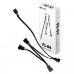 Разветвитель питания ID-Cooling FS-04 (до 4 контактных вентиляторов)