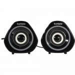 Exegate EX289680RUS Акустическая система 2.0 ExeGate Accord 210 (питание USB, 2х3Вт (6Вт RMS), 60-20000Гц, цвет черный, RGB подсветка)