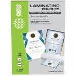 Пленка для ламинирования Cactus CS-LPGA3100100, 100мкм, 426х303 мм, 100шт., глянцевая, A3