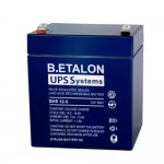 B.ETALON Аккумулятор BHR 12-5 (12 В 5 Ач, Нож F2 (Faston))