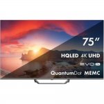 75″ Телевизор HAIER Smart TV S2 Pro QLED, 4K Ultra HD, черный, СМАРТ ТВ, Android TV