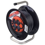 Perfeo удлинитель на катушке без заземления ″RU POWER″,PF_B4677 (20м 4гн с т/з 16А ПВС 3х1,5 IP44 (РБК16))