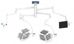 Светильник медицинский хирургический потолочный CADUCEUS CL4-L3/L3