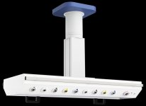 Потолочная медицинская консоль CADUCEUS CC-A