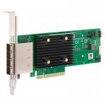Адаптер HBA Broadcom 9500-16e, SAS/SATA/NVMe 12G, 16-port (miniSAS HD), PCI-Ex8, SGL (05-50075-00)
