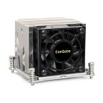 Кулер ExeGate, ESNK-P0048AP4.PWM.2U.2011.Cu, Socket 2011/2066 Square/Narrow ILM, 60x60x25, 2U, (EX293443RUS)