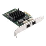 Сетевая карта ExeGate EXE-I350-T2V2, 2xRJ-45, 1 Гб/с, PCI-Ex4, Retail (EX292506RUS)
