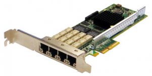 Сетевая карта Bypass Silicom PE2G4BPi35LA, 4xRJ-45, 1 Гб/с, PCI-Ex4, Bulk (PE2G4BPi35LA-SD)