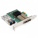 Сетевая карта ExeGate EXE-82576-F2 + 2x EXT-1G-SM1310-LC2-20KM, 2xSFP, 1 Гб/с, PCI-E, Retail (EX299087RUS)