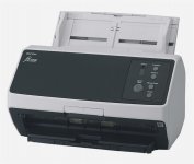 Сканер протяжный Fujitsu FI 8150, A4, CIS, 600x600dpi, ДАПД 100 листов, ч/б 50 стр/мин,цв. 50 стр/мин, 48 бит, сетевой, USB (PA03810-B101)