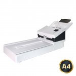 Сканер протяжный Avision AD345GFN, A4, CIS, 600x600dpi, ДАПД 100 листов, ч/б 60 стр/мин, 120 изобр./мин,цв. 60 стр/мин, 120 изобр./мин, 48 бит, 24 бит, сетевой, USB USB 3.2 (000-1013-02G)