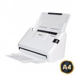 Сканер протяжный Avision AV332, A4, CIS, 600x600dpi, ДАПД 50 листов, ч/б 40 стр/мин, 80 изобр/мин (300 dpi),цв. 32стр/м / 64 из/м, 48 бит, 24 бит, USB 2.0 (000-0961-02G)
