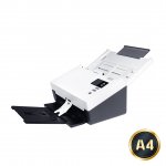 Сканер протяжный Avision AD345GN, A4, CIS, 600x600dpi, ДАПД 100 листов, ч/б 60 стр/мин, 120 изобр./мин,цв. 45 стр./мин, 90 изображений в минуту, 48 бит, 24 бит, сетевой, USB USB 3.2 (000-1011-02G)