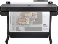 Плоттер струйный HP Designjet T650, A1/24", 4-х цветный, 2400x1200dpi, сетевой, Wi-Fi, USB, черный (5HB08A/5HB08D)