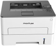 Принтер лазерный Pantum P3010DW, A4, ч/б, 30 стр/мин (A4 ч/б), 1200x1200 dpi, дуплекс, сетевой, Wi-Fi, USB, белый/черный