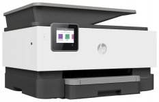 МФУ струйный HP Officejet Pro 9013, A4, цветной, 4стр/мин (A4 ч/б), 1.7стр/мин (A4 цв.), 1200x600dpi, дуплекс, ДАПД-35 листов, USB (1KR49B)