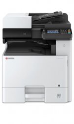 МФУ лазерный Kyocera M8124cidn, A3, цветной, 24стр/мин (A4 ч/б), 24стр/мин (A4 цв.), 12стр/мин (A3 ч/б), 12стр/мин (A3 цв.), 1200x1200dpi, дуплекс, ДАПД-50 листов, сетевой, USB (1102P43NL0)