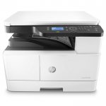 МФУ лазерный HP LaserJet M438n, A3, ч/б, 22стр/мин (A4 ч/б), 1200x1200dpi, сетевой, USB (8AF43A)