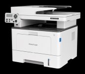МФУ лазерный Pantum BM5100ADN, A4, ч/б, 40стр/мин (A4 ч/б), 1200x1200 dpi, дуплекс, ДАПД-50 листов, сетевой, USB (BM5100ADN)