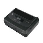Принтер этикеток iDPRT HM-A400, прямая термопечать, 203dpi, 110 мм, USB, Wi-Fi, BT, черный, + защитный чехол (100601170_case)
